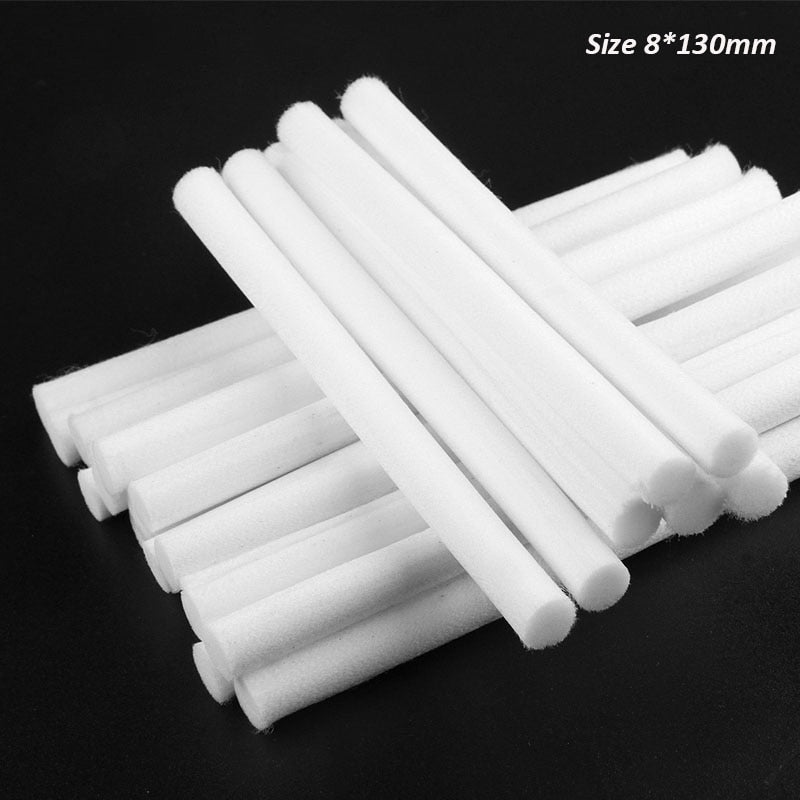 10 Pieces 8mm*130mm Humidifiers Filters Cotton Orange Lily