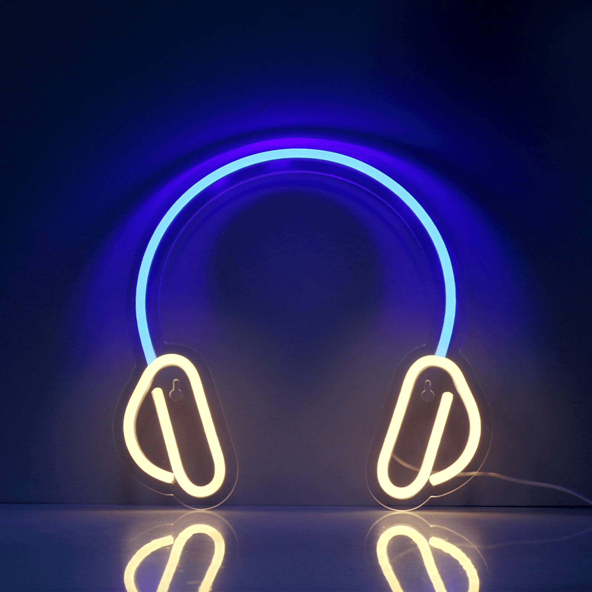 Headphones Led Neon Light Sign