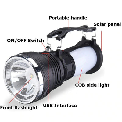 Multi Function Camping Light Yellow Pandora